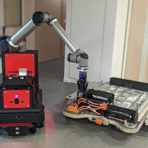 Setting up test-bed for automatic disassembly task