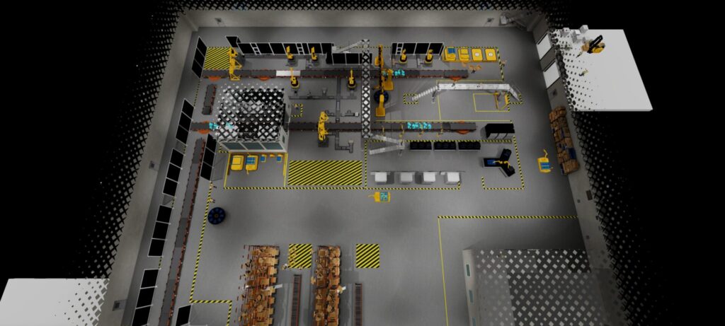 Experiment AMR in specific environment