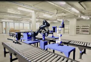 Digital twin of an assembly line