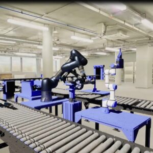 Digital twin of an assembly line